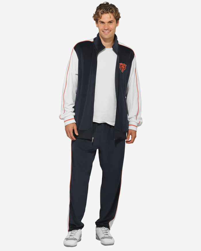 Chicago Bears Two Tone Velour Pants FOCO S - FOCO.com