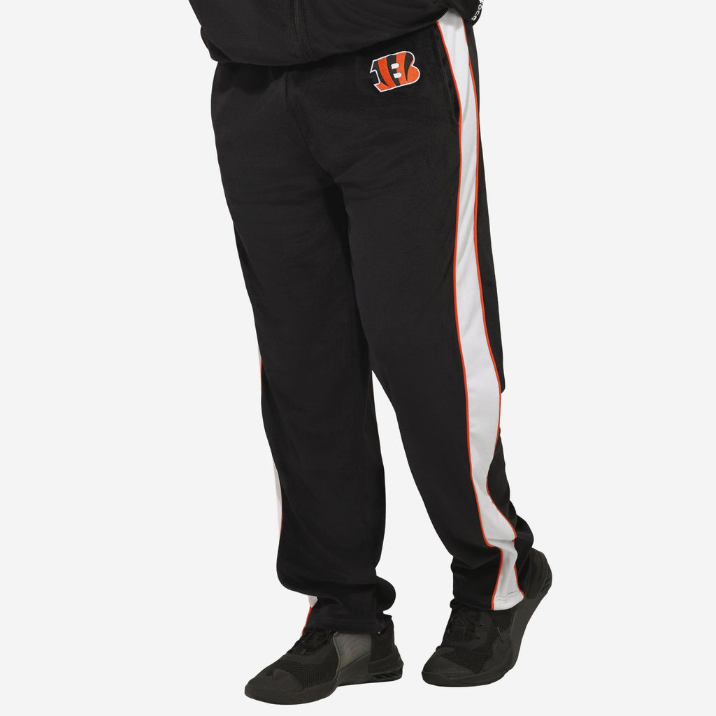Cincinnati Bengals Two Tone Velour Pants FOCO S - FOCO.com