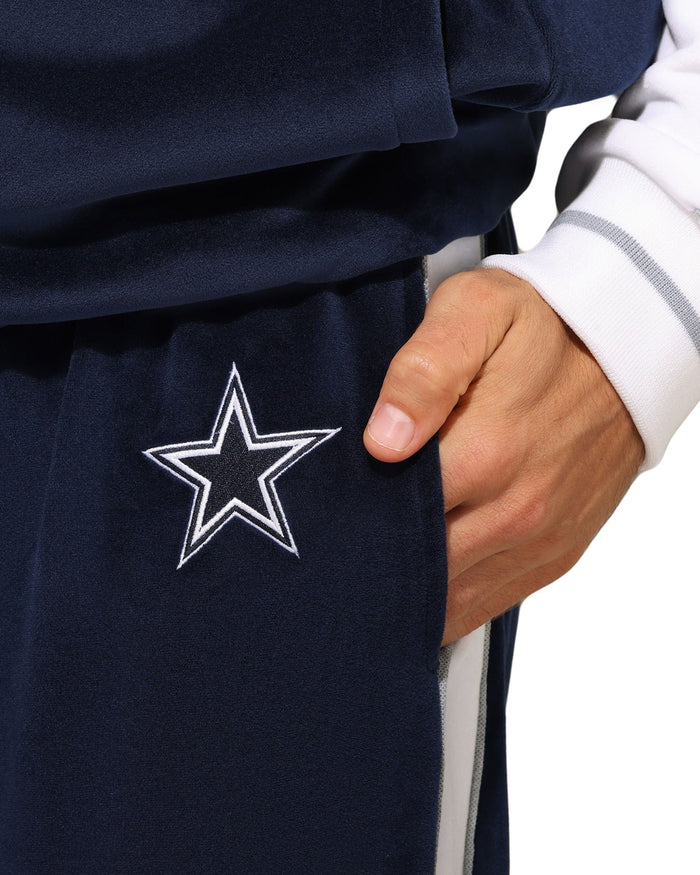 Dallas Cowboys Two Tone Velour Pants FOCO S - FOCO.com