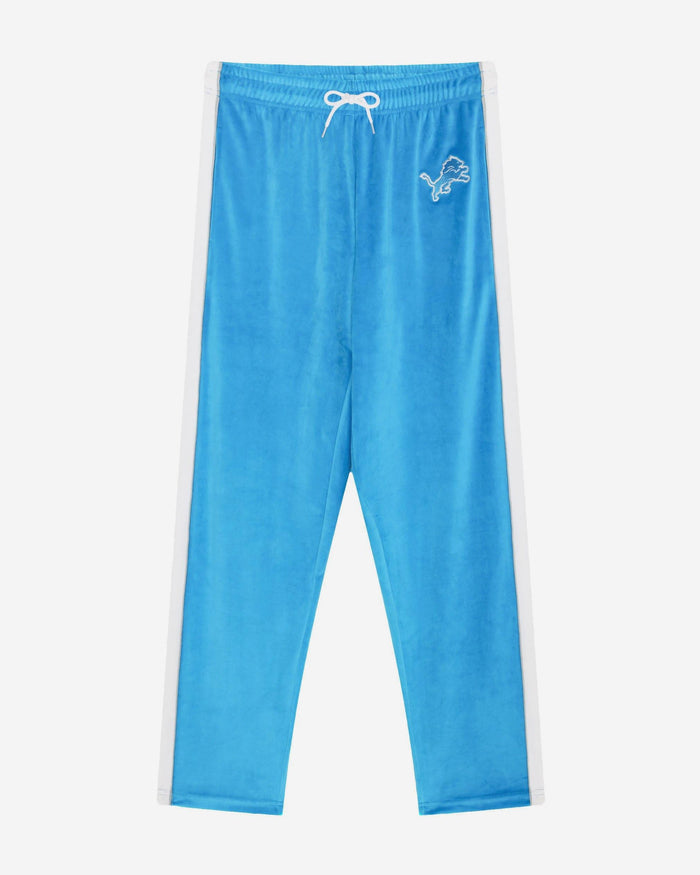 Detroit Lions Two Tone Velour Pants FOCO S - FOCO.com