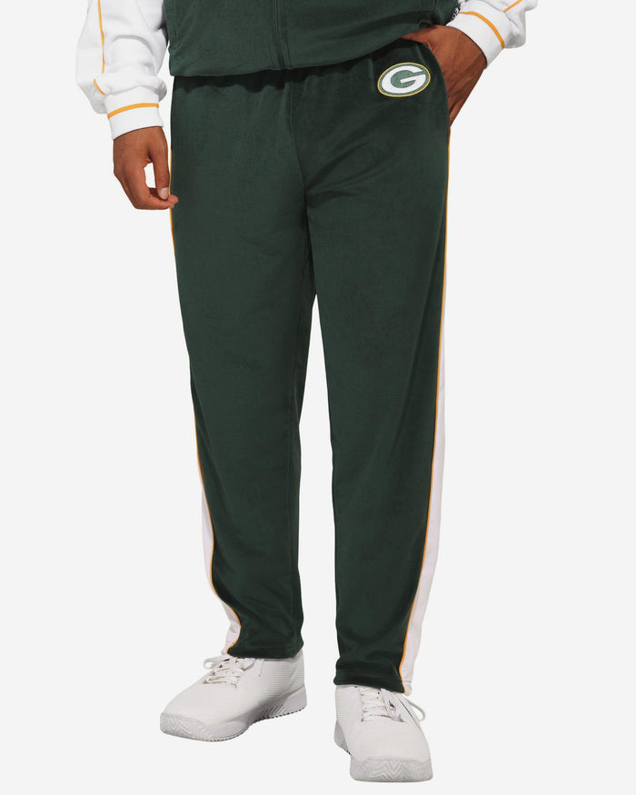 Green Bay Packers Two Tone Velour Pants FOCO S - FOCO.com