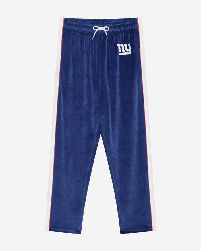 New York Giants Two Tone Velour Pants FOCO S - FOCO.com