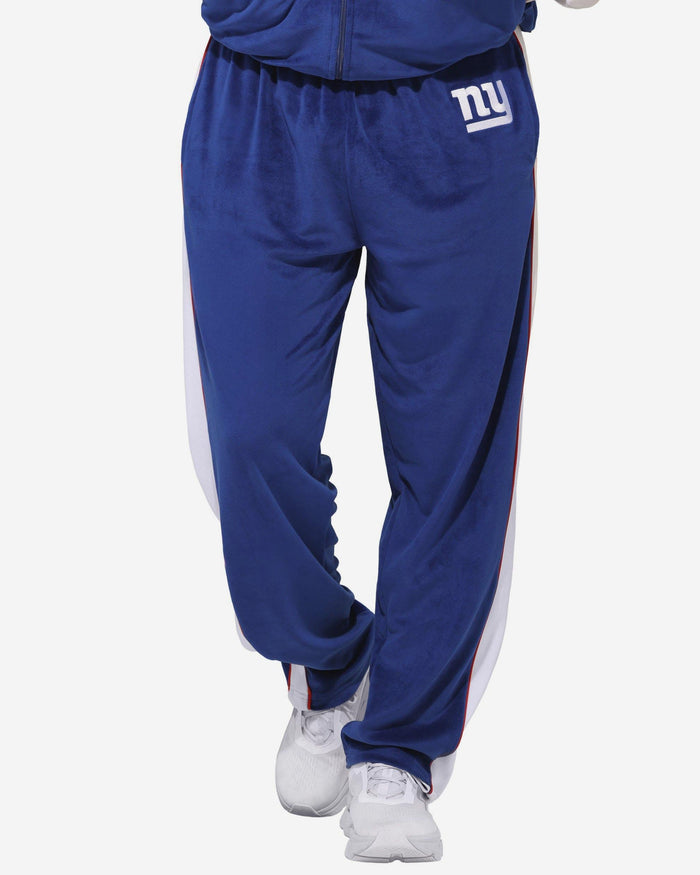 New York Giants Two Tone Velour Pants FOCO S - FOCO.com