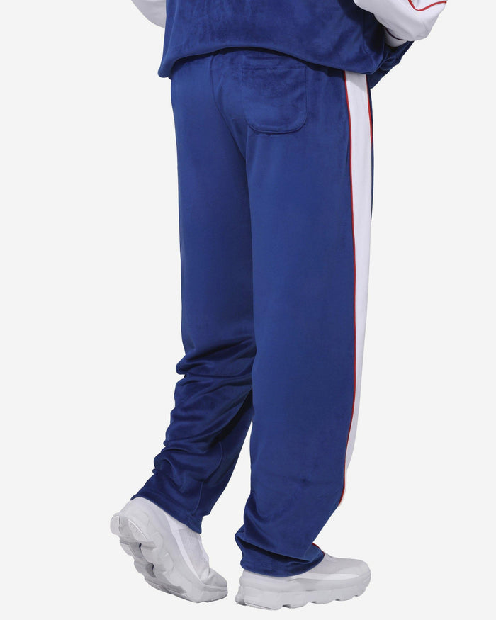 New York Giants Two Tone Velour Pants FOCO S - FOCO.com