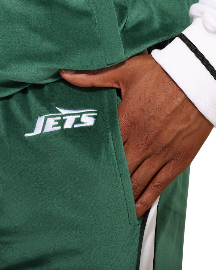 New York Jets Two Tone Velour Pants FOCO S - FOCO.com