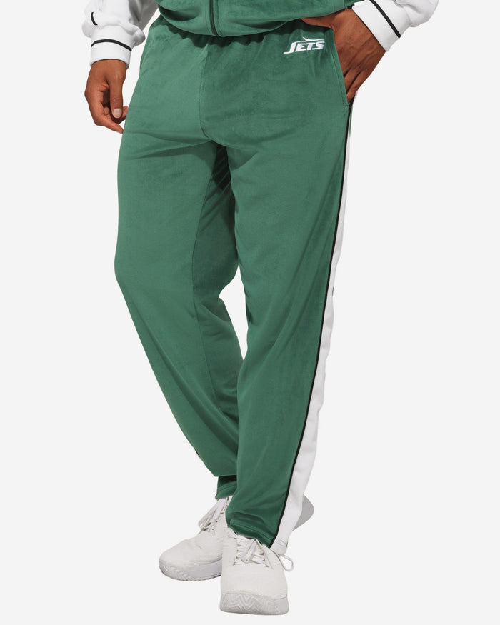 New York Jets Two Tone Velour Pants FOCO S - FOCO.com