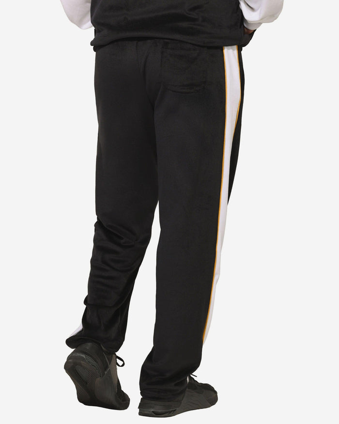 Pittsburgh Steelers Two Tone Velour Pants FOCO S - FOCO.com