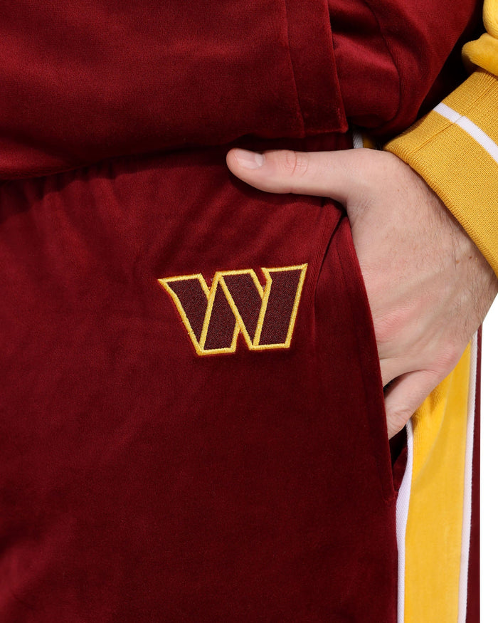 Washington Commanders Two Tone Velour Pants FOCO S - FOCO.com