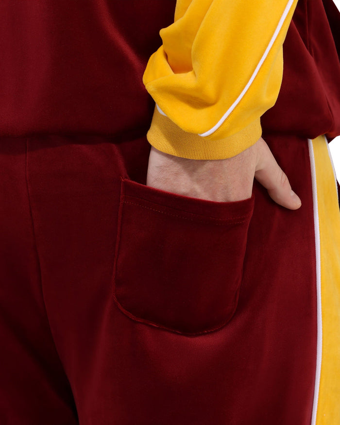 Washington Commanders Two Tone Velour Pants FOCO S - FOCO.com