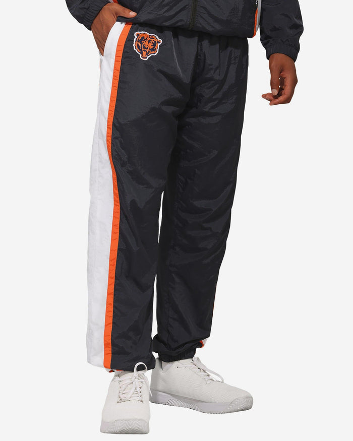 Chicago Bears Nylon Crinkle Gameday Pants FOCO S - FOCO.com