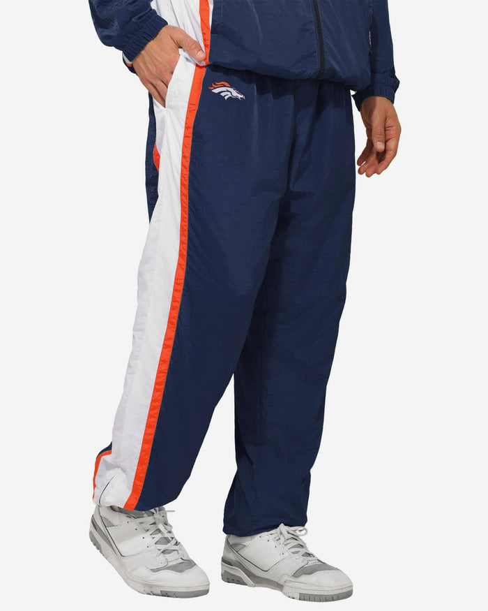 Denver Broncos Nylon Crinkle Gameday Pants FOCO S - FOCO.com