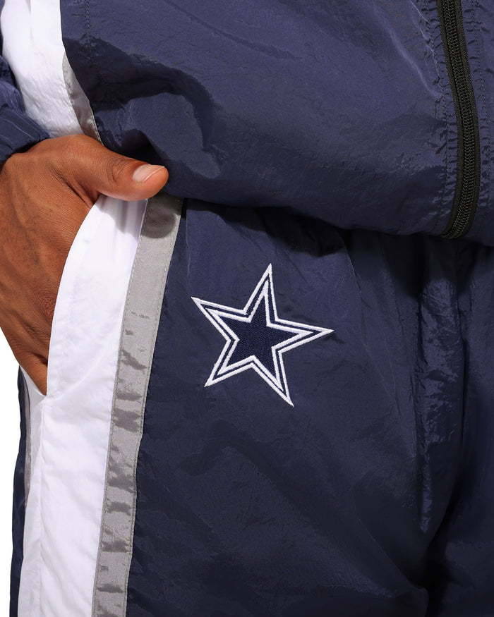 Dallas Cowboys Nylon Crinkle Gameday Pants FOCO S - FOCO.com