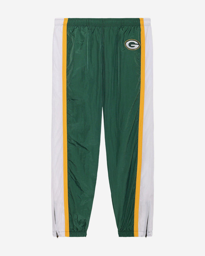 Green Bay Packers Nylon Crinkle Gameday Pants FOCO S - FOCO.com