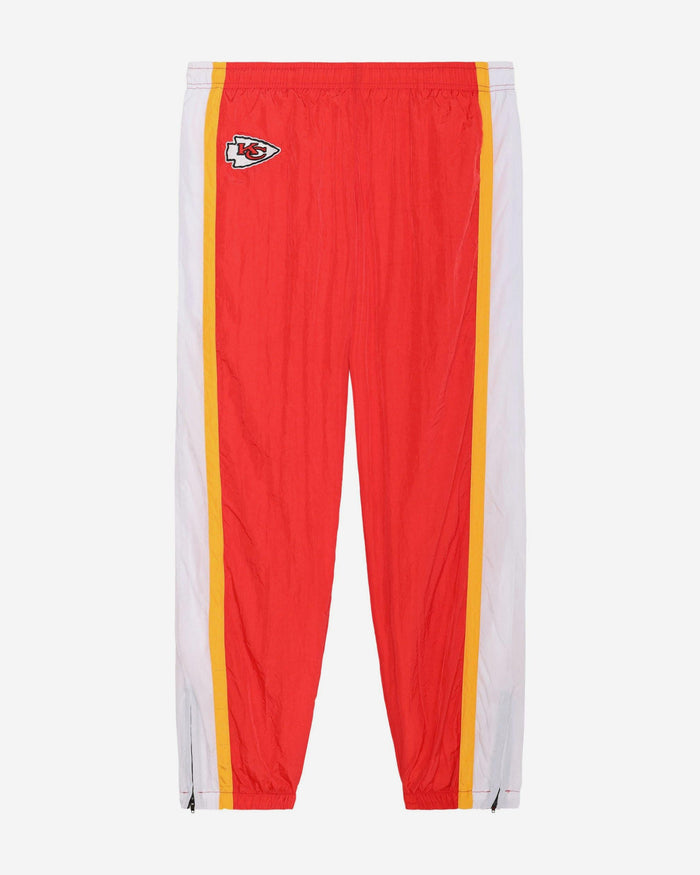 Kansas City Chiefs Nylon Crinkle Gameday Pants FOCO S - FOCO.com