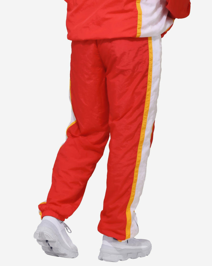 Kansas City Chiefs Nylon Crinkle Gameday Pants FOCO S - FOCO.com