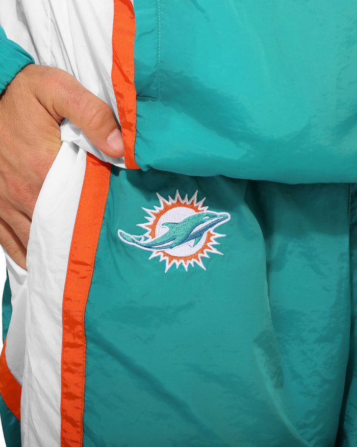 Miami Dolphins Nylon Crinkle Gameday Pants FOCO S - FOCO.com