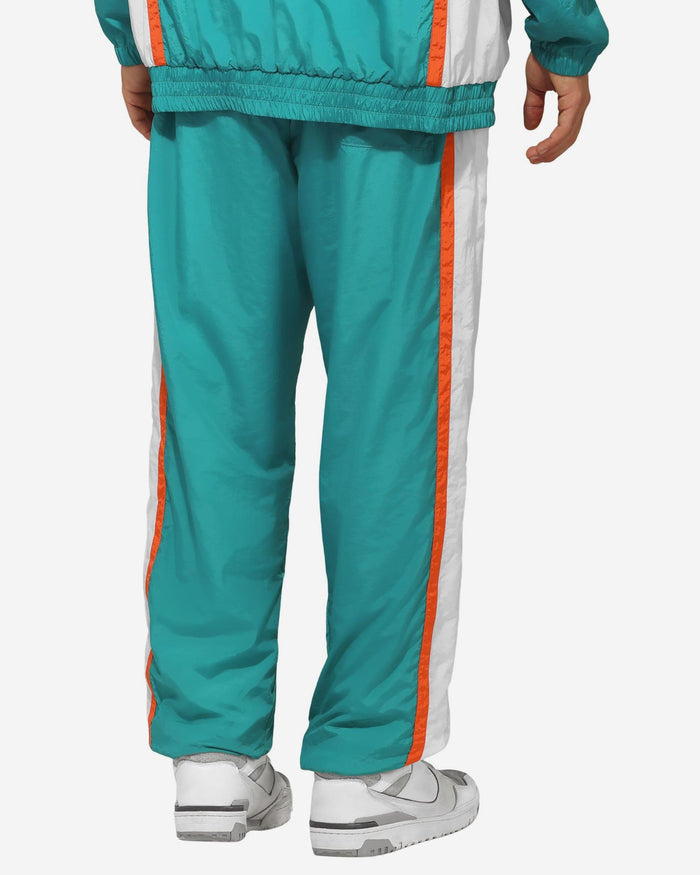 Miami Dolphins Nylon Crinkle Gameday Pants FOCO S - FOCO.com