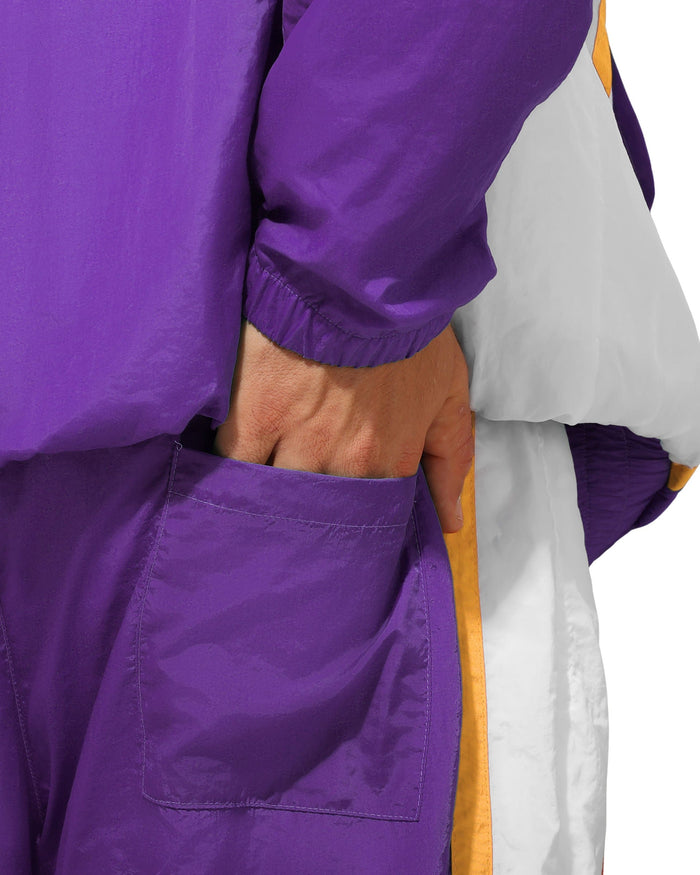 Minnesota Vikings Nylon Crinkle Gameday Pants FOCO S - FOCO.com