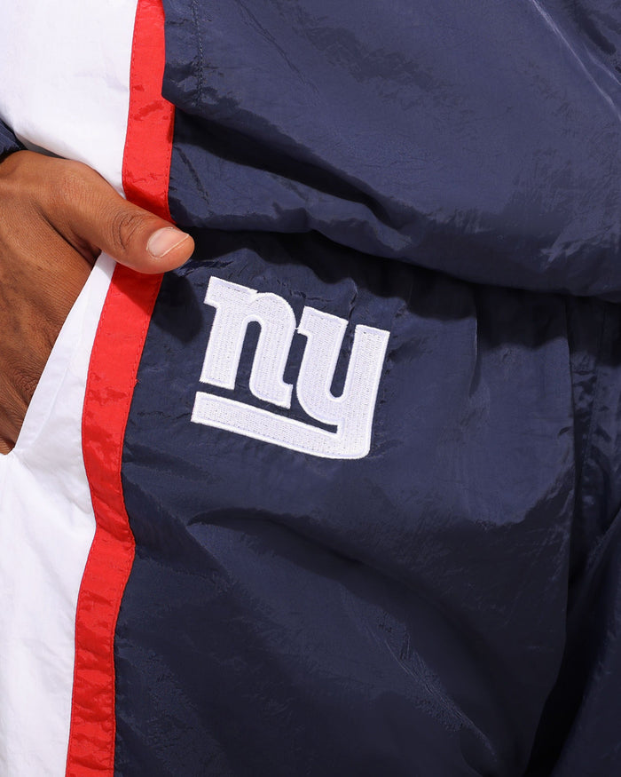 New York Giants Nylon Crinkle Gameday Pants FOCO S - FOCO.com