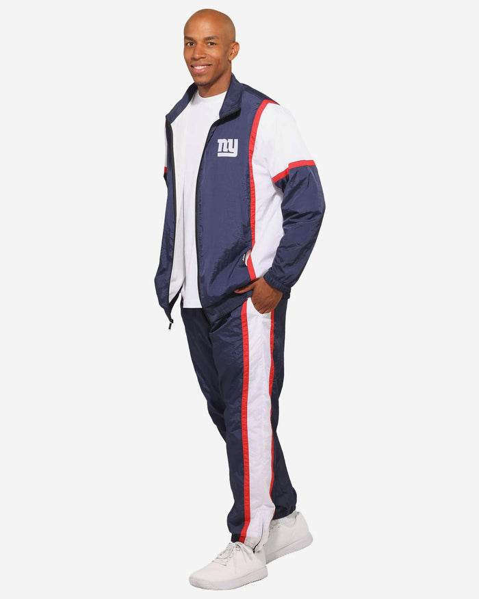 New York Giants Nylon Crinkle Gameday Pants FOCO S - FOCO.com