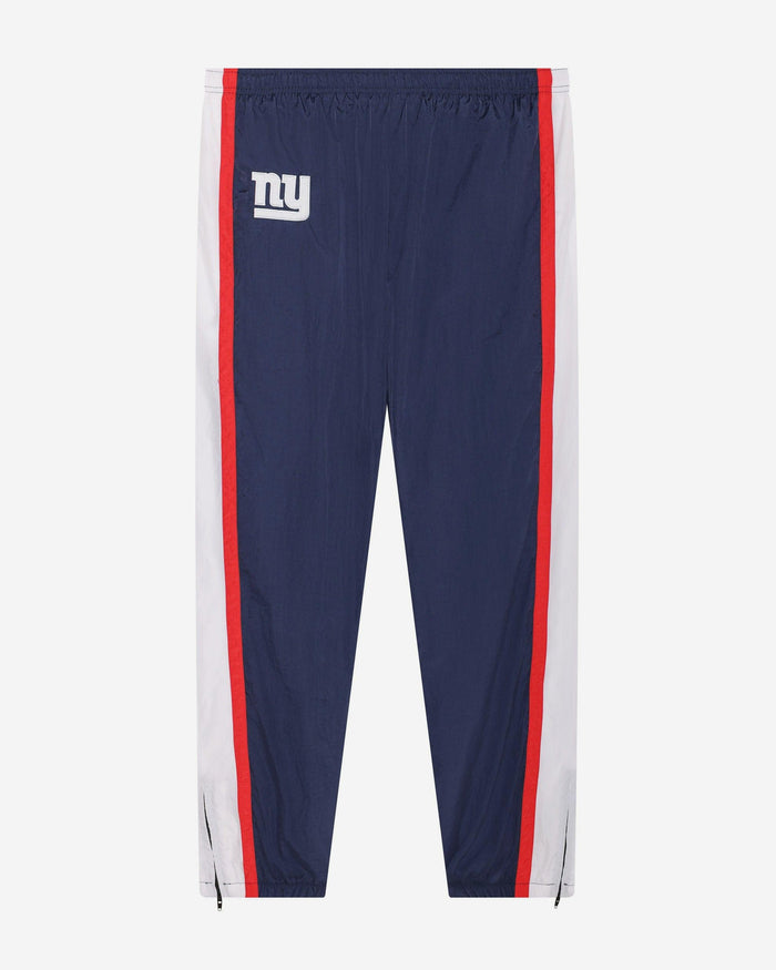 New York Giants Nylon Crinkle Gameday Pants FOCO S - FOCO.com