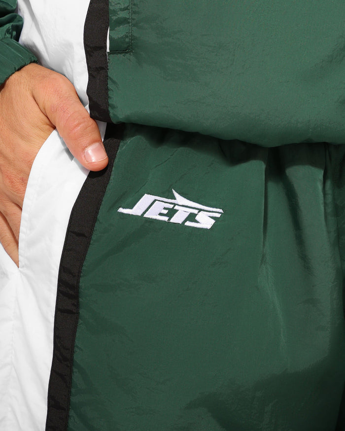 New York Jets Nylon Crinkle Gameday Pants FOCO S - FOCO.com