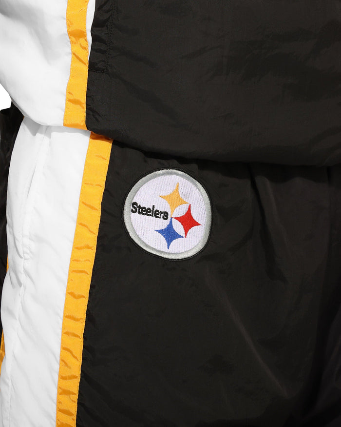 Pittsburgh Steelers Nylon Crinkle Gameday Pants FOCO S - FOCO.com