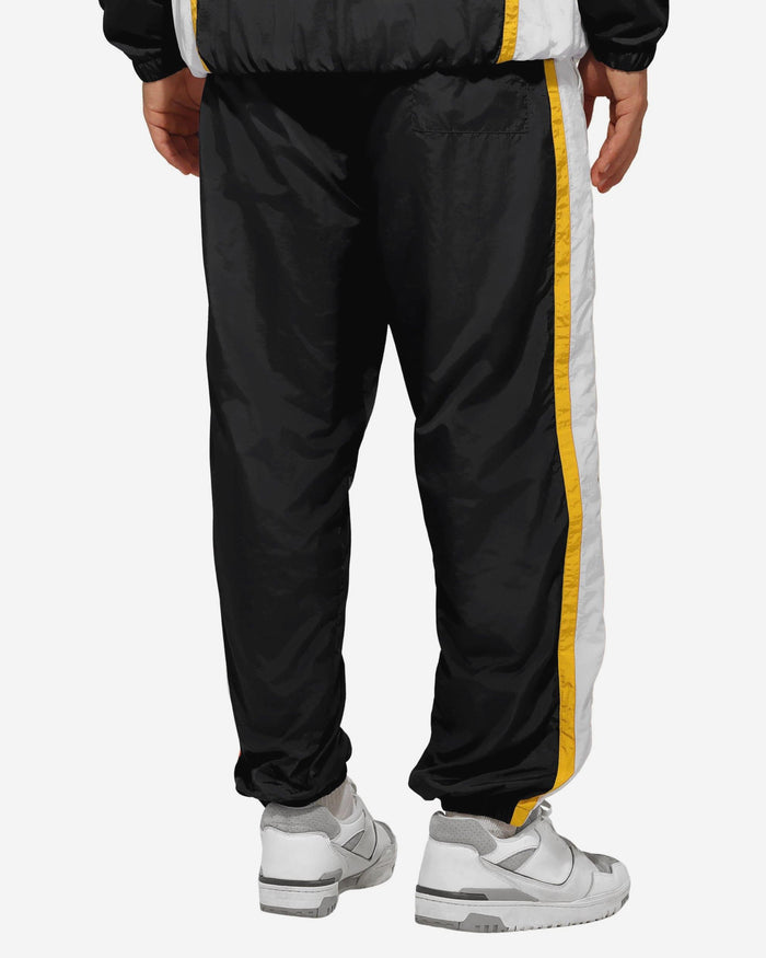 Pittsburgh Steelers Nylon Crinkle Gameday Pants FOCO S - FOCO.com