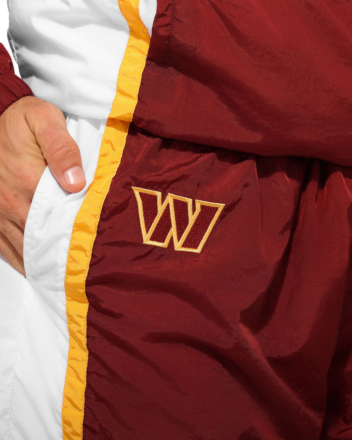 Washington Commanders Nylon Crinkle Gameday Pants FOCO S - FOCO.com