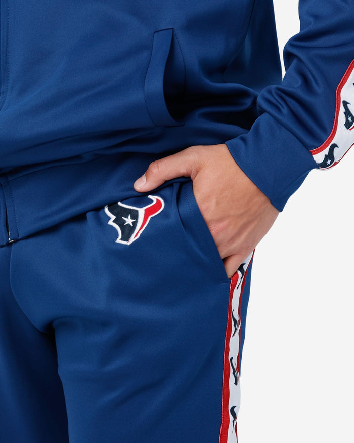 Houston Texans Stripe Logo Track Pants FOCO - FOCO.com