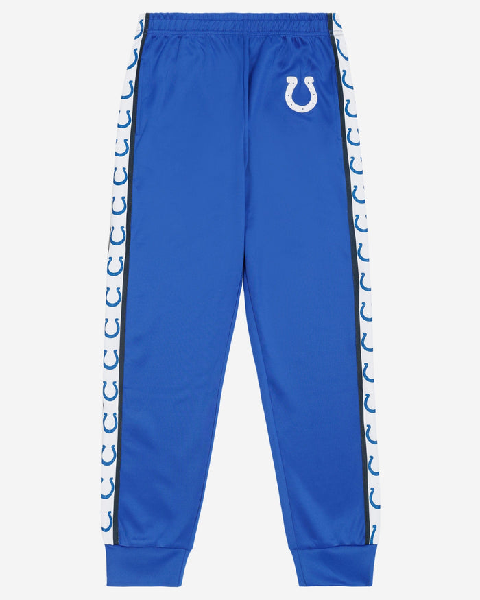 Indianapolis Colts Stripe Logo Track Pants FOCO - FOCO.com