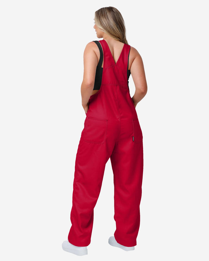 Georgia Bulldogs Womens Big Logo Bib Overalls FOCO - FOCO.com