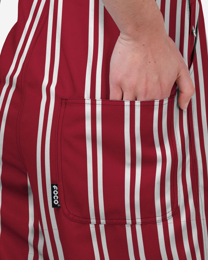 Alabama Crimson Tide Womens Sideline Spirit Bib Overalls FOCO XS - FOCO.com