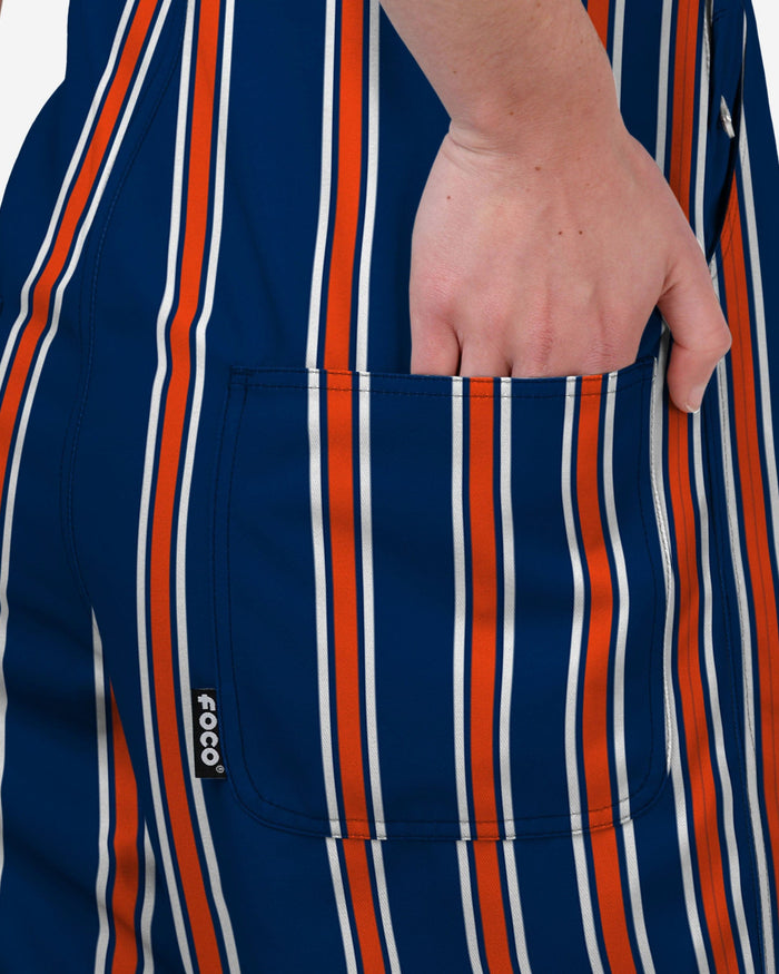 Auburn Tigers Womens Sideline Spirit Bib Overalls FOCO XS - FOCO.com