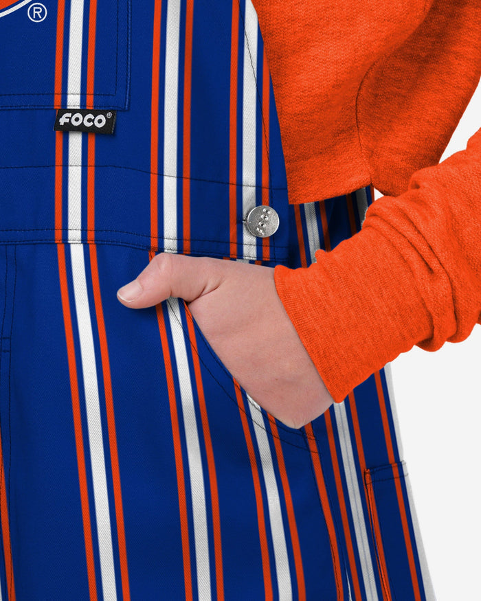 Florida Gators Womens Sideline Spirit Bib Overalls FOCO XS - FOCO.com