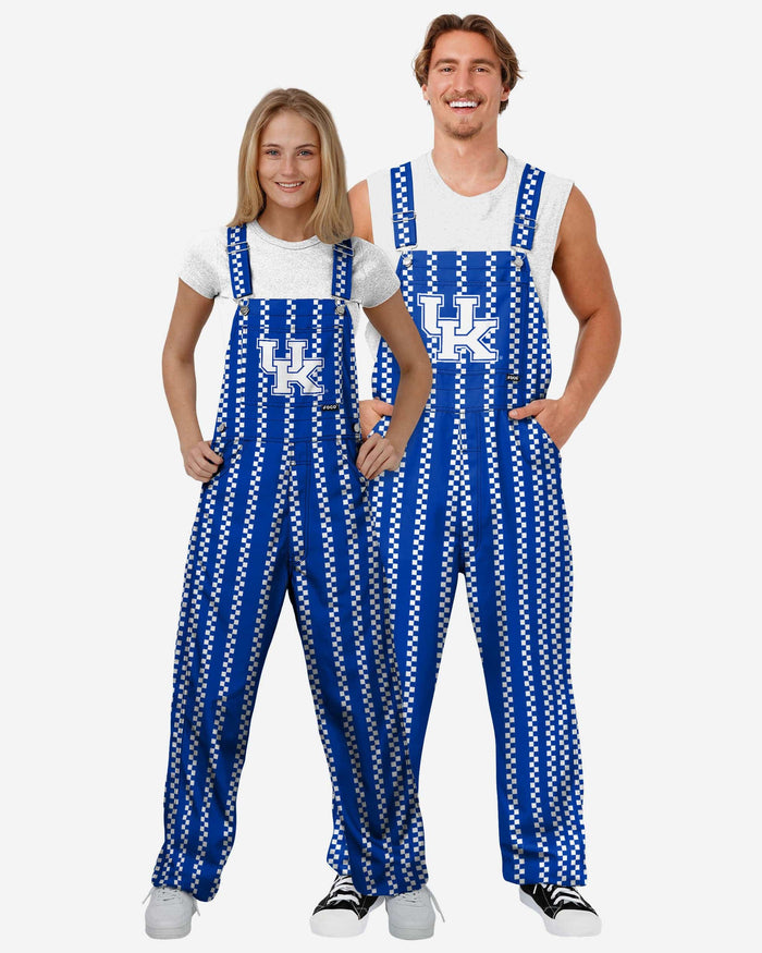 Kentucky Wildcats Womens Sideline Spirit Bib Overalls FOCO XS - FOCO.com