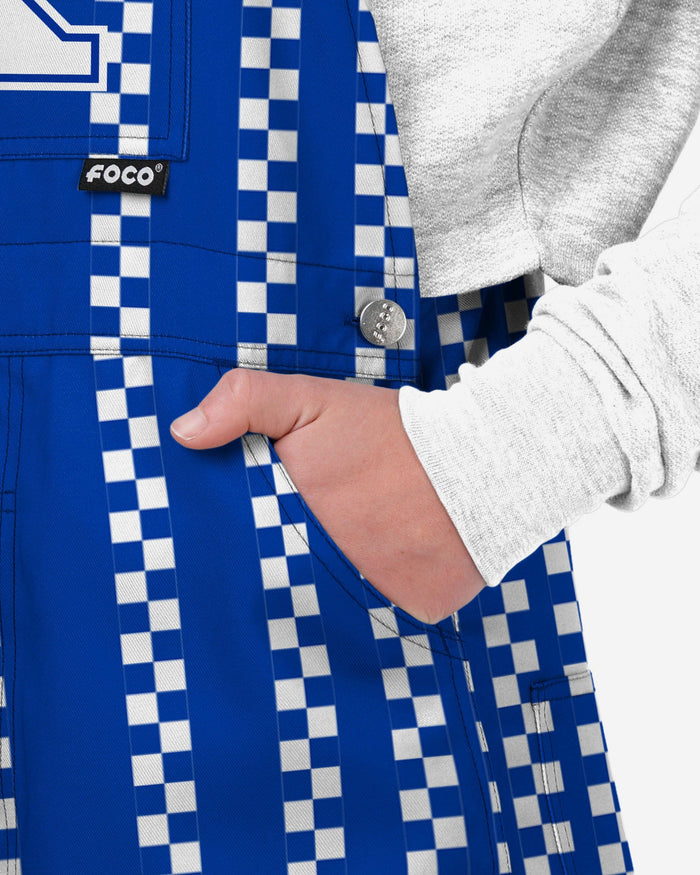 Kentucky Wildcats Womens Sideline Spirit Bib Overalls FOCO XS - FOCO.com