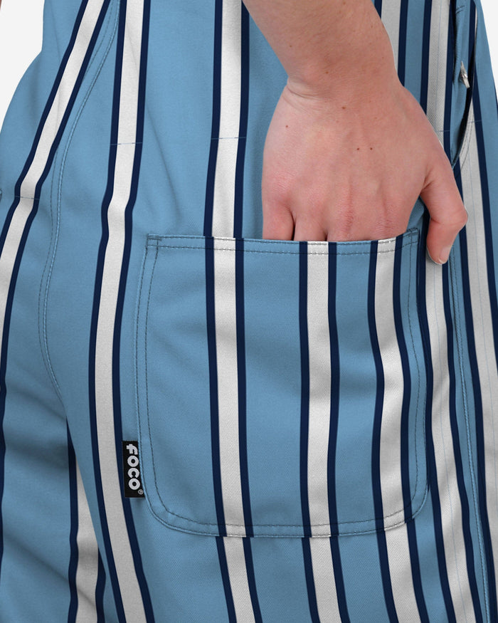 North Carolina Tar Heels Womens Sideline Spirit Bib Overalls FOCO XS - FOCO.com