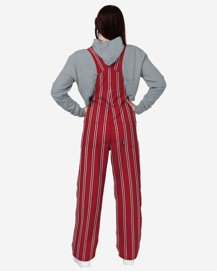 Ohio State Buckeyes Womens Sideline Spirit Bib Overalls FOCO - FOCO.com