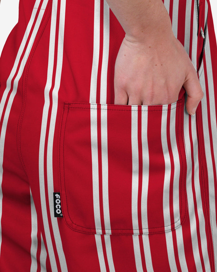 Ole Miss Rebels Womens Sideline Spirit Bib Overalls FOCO XS - FOCO.com