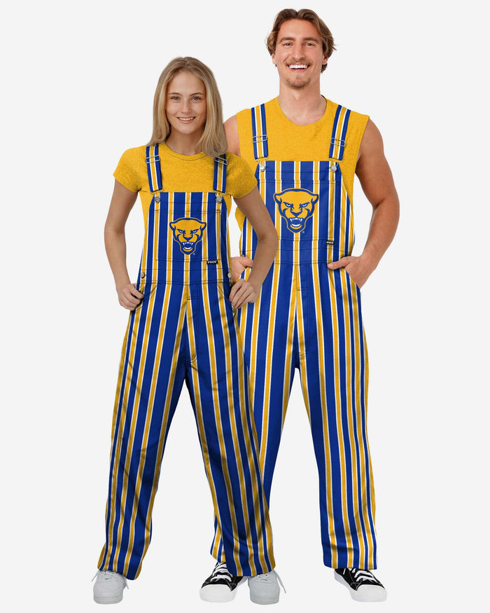 Pittsburgh Panthers Womens Sideline Spirit Bib Overalls FOCO XS - FOCO.com