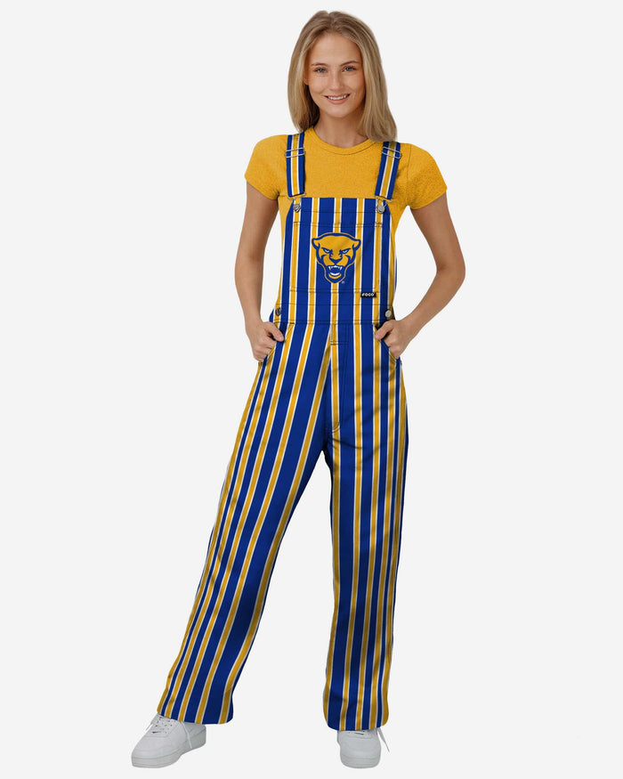 Pittsburgh Panthers Womens Sideline Spirit Bib Overalls FOCO XS - FOCO.com