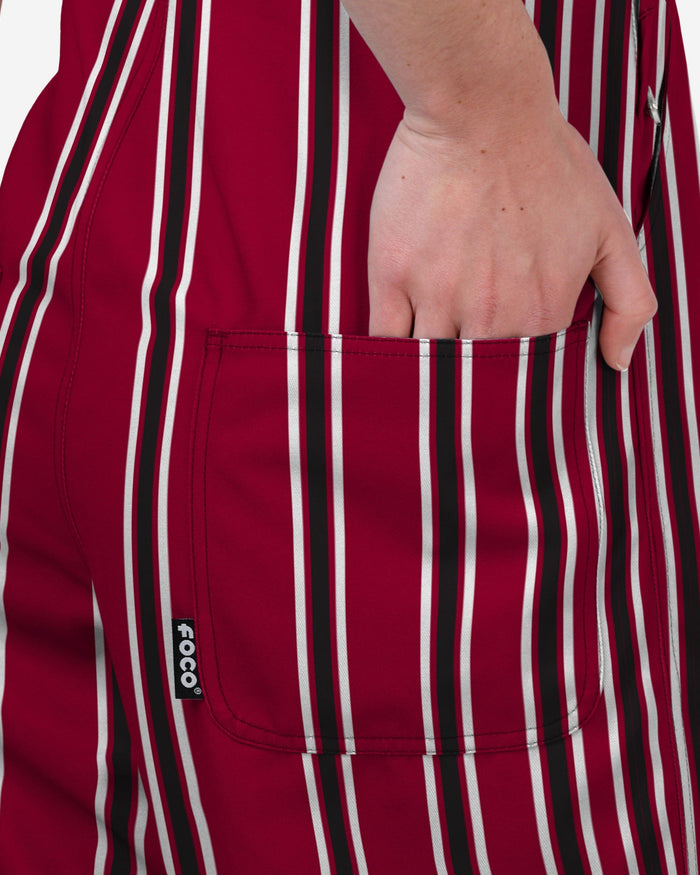 South Carolina Gamecocks Womens Sideline Spirit Bib Overalls FOCO XS - FOCO.com