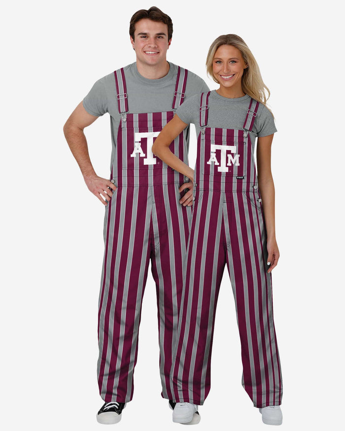 Texas A&M Aggies Womens Sideline Spirit Bib Overalls FOCO XS - FOCO.com