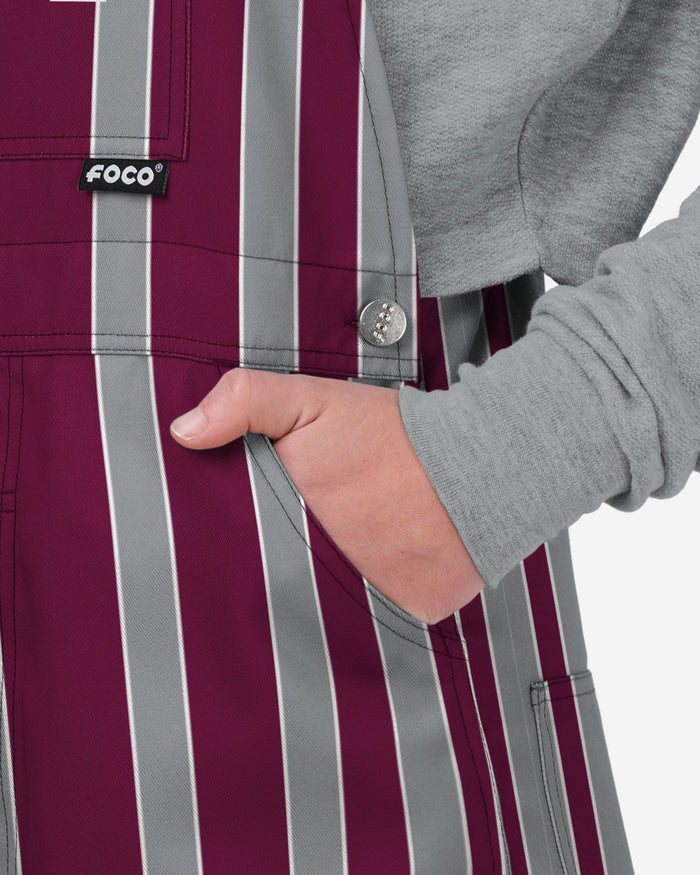 Texas A&M Aggies Womens Sideline Spirit Bib Overalls FOCO XS - FOCO.com