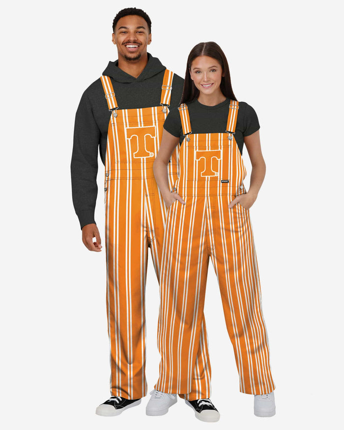 Tennessee Volunteers Womens Sideline Spirit Bib Overalls FOCO XS - FOCO.com