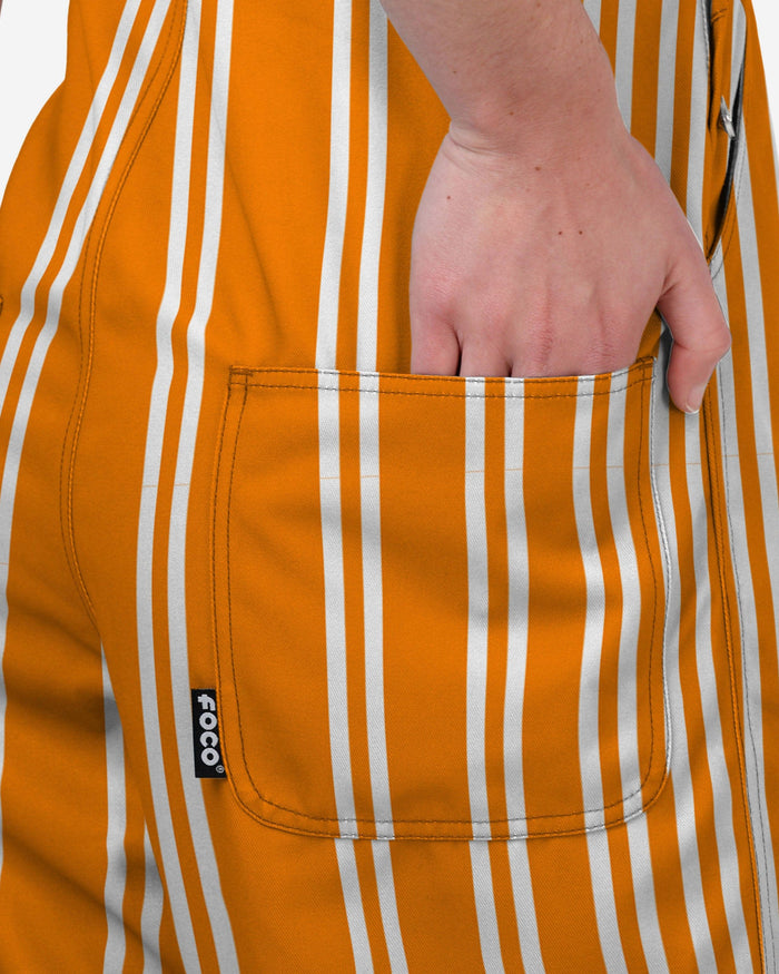 Tennessee Volunteers Womens Sideline Spirit Bib Overalls FOCO XS - FOCO.com