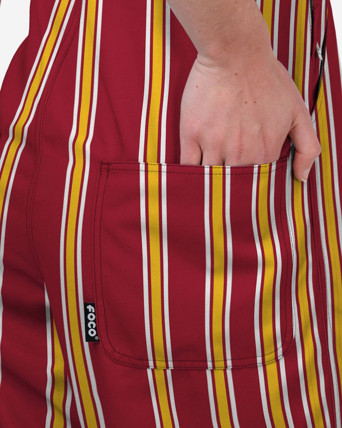 USC Trojans Womens Sideline Spirit Bib Overalls FOCO XS - FOCO.com