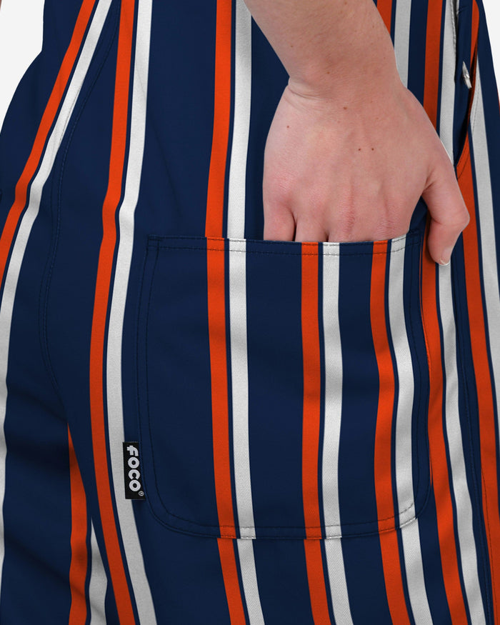 Virginia Cavaliers Womens Sideline Spirit Bib Overalls FOCO XS - FOCO.com