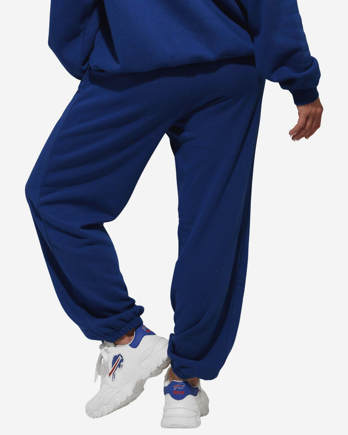 Buffalo Bills Womens Big Wordmark Rhinestone Sweatpants FOCO S - FOCO.com